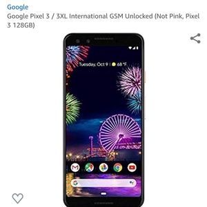 Google pixel 3xl 128 gb